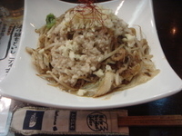 「焼きじろう（スープ付）+マシマシ」@つけ麺 もといしの写真