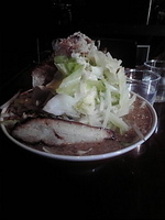 「虎二郎らーめん（チャーシュー1枚）:690円 野菜増し:50円」@虎二郎の写真