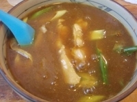 「カレー中華（700円）」@一茶庵 支店の写真