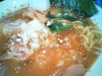 「地どりらーめん/みそ（￥750）」@地どりラーメンの写真