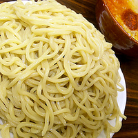 「赤参上つけ麺 880円 大盛 80円」@煮干 丸めの写真