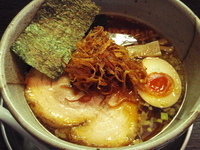 「焦がし醤油（細麺） 【780円】」@麺屋 番の写真