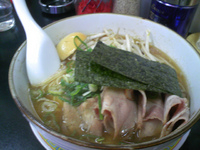 「みそラーメン+ライス小」@ラーメン 峰の写真