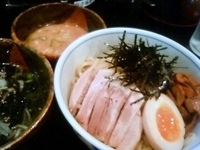 「特製つけめん」@開花屋 楽麺荘 柏店の写真