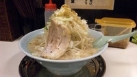 「ラーメン 中盛り トッピング野菜 【750円】」@らーめん 凌駕の写真