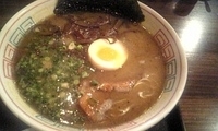 「黒ラーメン」@拉麺  登の写真