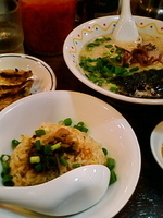 「ハイロウ麺餃子チャーハンセット【1000円】」@横濱ハイハイ樓 新横浜店の写真