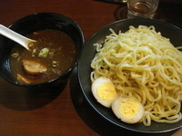 「つけ麺特盛+味玉子」@山梨製麺 本郷店の写真
