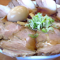 「チャーシュー麺大盛+味玉」@尾道ラーメン 正ちゃんの写真