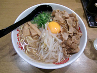 「肉玉そば」@徳島中華そば 徳福 ラーメン国技館 ご当地麺祭りの写真