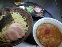 「つけめん和風ピリ辛ダレ中辛（300g780円）」@豚骨ラーメン専門店 二福神の写真