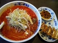 「ネギチャーシューメン￥1050+激辛￥100+餃子￥280」@味の時計台 飯塚頴田店の写真