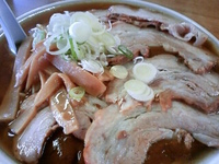 「カレーチャーシューメン・大盛「麺かため」（￥1,280）」@森田屋支店 太田店の写真