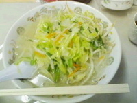 「たんめん」@らーめん食堂 日和りの写真