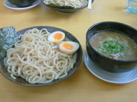 「道有楽つけ麺 1200円」@MENYA 食い味の道有楽の写真