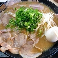 「チャーシューメン 大（やわから煮玉子トッピング）」@ラーメン 横綱 松戸店の写真