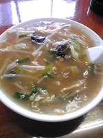 「サンラータンメン（750円）」@大源の写真