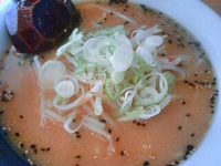 「みそらーめん・太麺（￥600）」@らーめん やちの写真