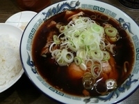 「中華そば+ご飯」@めん八 御旅屋店の写真