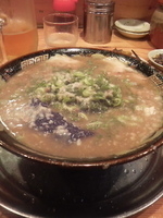 「豚骨ラーメン」@無鉄砲 本店の写真