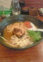 「山 ラーメン 辛さ普通」@辛麺 真空 町田本店の写真