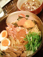 「油そば（750円）」@油そば 椿の写真