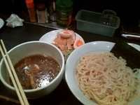 「つけ麺 魚プラス 大盛り」@麺屋錦 新橋の写真