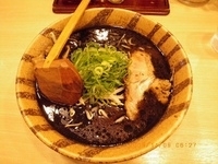 「黒味噌らーめん」@北海道らぁめん 伝丸 平戸店の写真