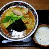 「らーめん+大盛り」@らーめん江南の写真