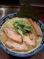 「塩そば（大盛り）+チャーシュー」@中華そば 旋の写真