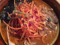 「赤ひげネギらーめん（890円）」@拉珈酒亭の写真