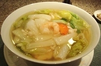 「三鮮湯麺 【2772円】」@中国料理 桂花苑の写真