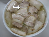 「肉そば」@坂内食堂 喜多方本店の写真