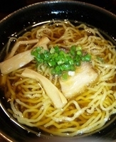 「朝のラーメン古醤油400円」@らぁめん大山 神田店の写真