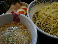 「粟国の塩つけそば+特製A」@中華そば 多賀野の写真