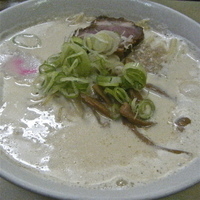 「牛乳ワンタンメン（￥650）」@ラーメン万福の写真