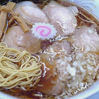 「チャーシューメン大盛（麺硬め）」@トモエ 八王子店の写真