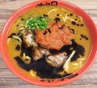 「トマト味噌らーめん（無料大盛り）:880円」@味噌屋八郎商店 新宿店の写真