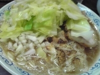 「薫三条ラーメン（らーナビ限定）+温野菜ダブル」@二葉 上荻店の写真