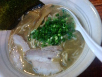 「荒にぼしそば」@煮干し 青樹の写真