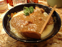 「11月限定カレーとんこつ」@濃厚とんこつらーめん オハナ堂の写真