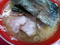 「チャーシューメン（麺硬め）+海苔増し（700円+100円）」@千代作の写真