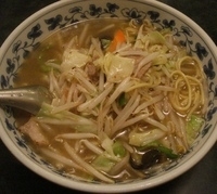 「タンメン、炒飯」@中華料理 花蓮の写真