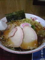 「中華そば（丸鶏系）￥680+大盛り￥160」@白河中華そばの写真