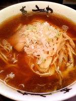 「醤油らーめん（600円）」@麺処 喜神 品川店の写真