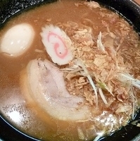 「豚骨しょうゆ（味玉トッピング」@栄昇らーめんの写真
