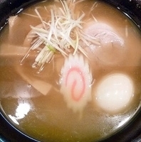 「魚だしらーめん（味玉トッピング）」@栄昇らーめんの写真