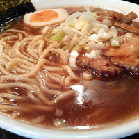 「らーめん￥680（150g） + 大盛￥110（100g）」@東神田ら〜めんの写真