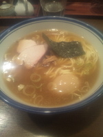 「煮玉子らあめん（醤油）」@麺屋 はやしまるの写真