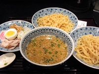 「つけ麺（塩味）@700」@らーめん 山頭火 下北沢店の写真